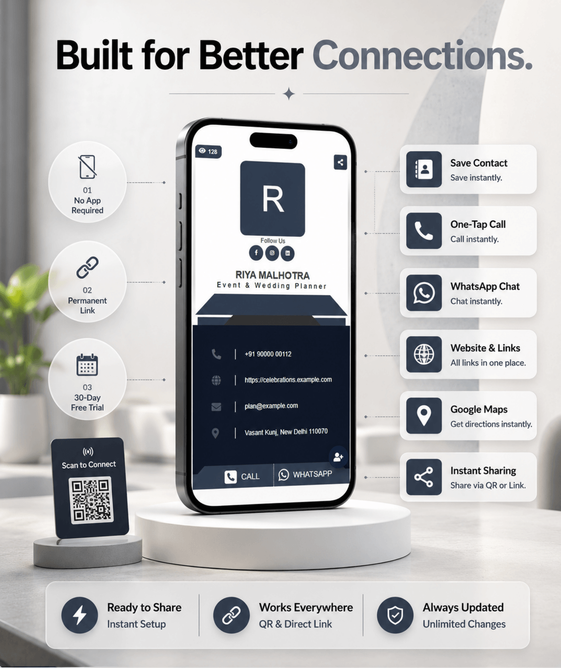 Slate Pro Digital Business Card digital business card — view 4 of 4 (thumbnail)